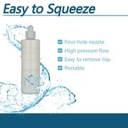 Perineal Squirt Refillable Lavette Cleansing Irrigation Wash Bottle - 2 Pack