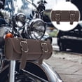 thumbnail image 4 of Motorcycle PU Leather Bag Motorcycle Handlebar Tool Bag Motorbike Pouch Tool Organizer, 4 of 8