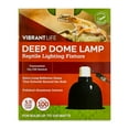 thumbnail image 2 of (2 pack) Vibrant Life Terrarium 5.5" Deep Dome Lamp with On/Off Switch for Reptiles, 2 of 8