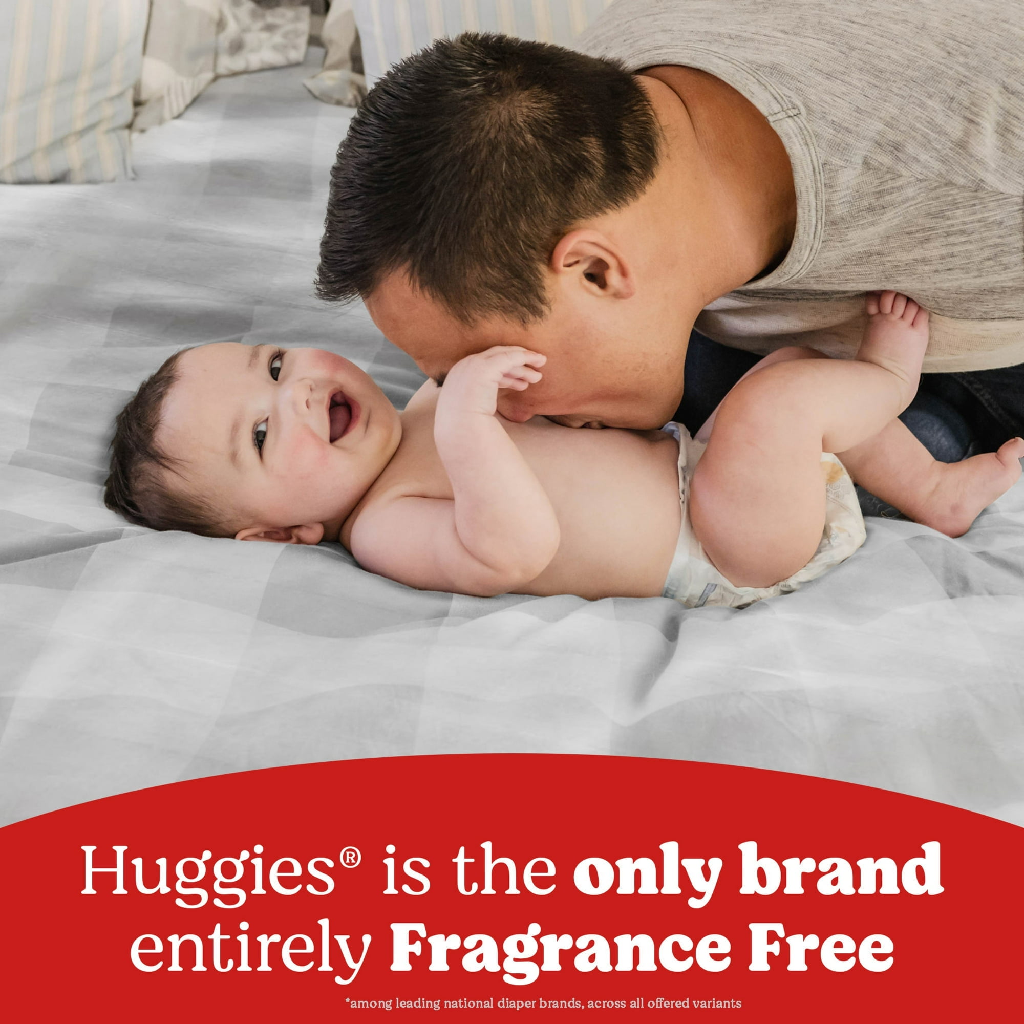 Huggies Little Snugglers Baby Diapers, Size Newborn  62 Count