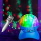 thumbnail image 3 of Altavoz Bola de Cristal Disco Bluetooth LED Luces de Fiesta Altavoz Soporte Tarjeta FM AUX Con Micrófono y Blutooth, 3 of 3
