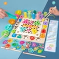 thumbnail image 3 of Juguetes de multifuncionales Montessori Toy Clamp Palillos educativo magnética ños, niñas, , 3 4, 5+ de edad, SM SunniMix Juguetes Educativos, 3 of 7