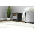 Mainstays 4 Element Infrared Quartz Space 1500W Heater,Indoor,Black