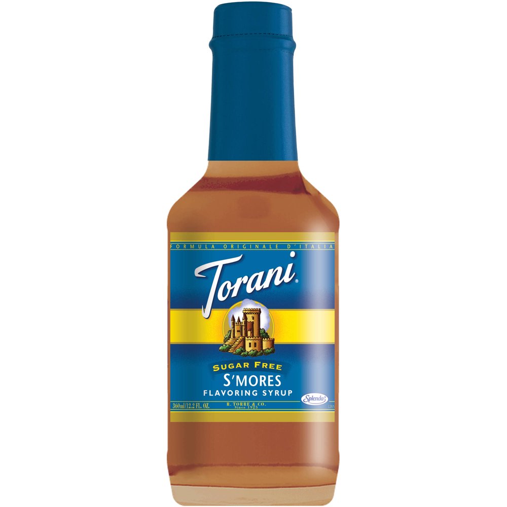 Torani Sugar Free S'Mores Flavoring Syrup, 12.2 fl oz