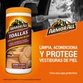 thumbnail image 2 of Toallas Limpiadoras Armor All para Vestiduras de Piel 20 Piezas, 2 of 2