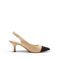 thumbnail image 2 of Zapatos DREAM PAIRS SDPU2444W-1 Tacón Bajo Nude Negro, 2 of 6