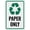 Warning Sign 3, variant on Pick Here Green Sign 8"x12", Tin Sign Great Wall Decor for Garden Yard Home Business Facility, Indoor Outdoor Use