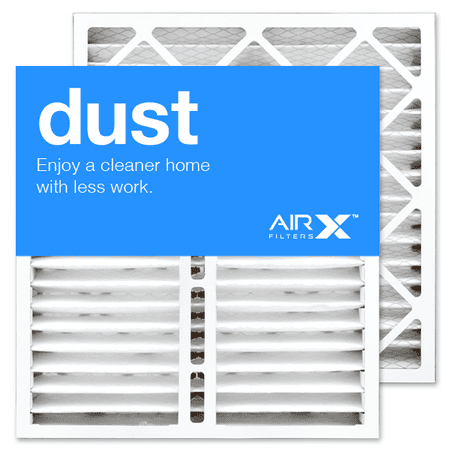 AIRx Filters Dust 20x20x5 Air Filter MERV 8 Replacement for Honeywell FC100A1011 FC200E1011 CF200A1024 FC35A1019 to Fit Media Air Cleaner Cabinet F100B2024 F100F1020 F100F2036 F150E1018, 2-Pack