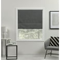 thumbnail image 2 of Exclusive Home 100% Blackout Fabric Roman Window Shade, Grey 23"x64", 2 of 15
