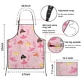thumbnail image 3 of Ballet Princess Pattern Apron-Garden Aprons for Women with Pockets-Cotton Linen Waterproof Kitchen Cooking Gardening Aprons Adjustable for Kitchen,Cooking,BBQ and Salon 33x27 Inch, 3 of 7