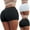 Black, variant on WMTBSRSW Women Workout Shorts Seamless Booty Scrunch Butt Lifting Gym Biker Impact Shorts HiddenTummy Control Gym Yoga Active Shorts Spandex