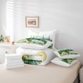 thumbnail image 4 of Erosebridal Happy Camping Bedding Sets King Size, RV Camper Comforter Sets with Sheets, Cartoon Camp Decor, Reversible 7 Pieces, 4 of 5
