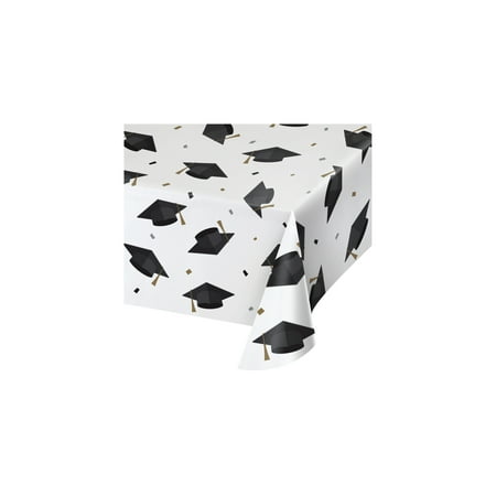 

Graduation Cap 54 X 102 Tablecover Pack of 6