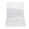 thumbnail image 2 of Nail Extensions Kit, 504Pcs Full Cover Nail Tips Set, Diy Nail Art Tips For Commercial Manicure Store Home, Wearable Clear False Manicure For Diy Salon, Christmas Gift, 2 of 8