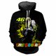 thumbnail image 3 of Sudadera con capucha para hombre con estampado 3D de patrón de motocicleta, moda de carreras callejeras, personalidad, tendencia, clásica, informal, holgada, cómoda, ropa superior, 3 of 5