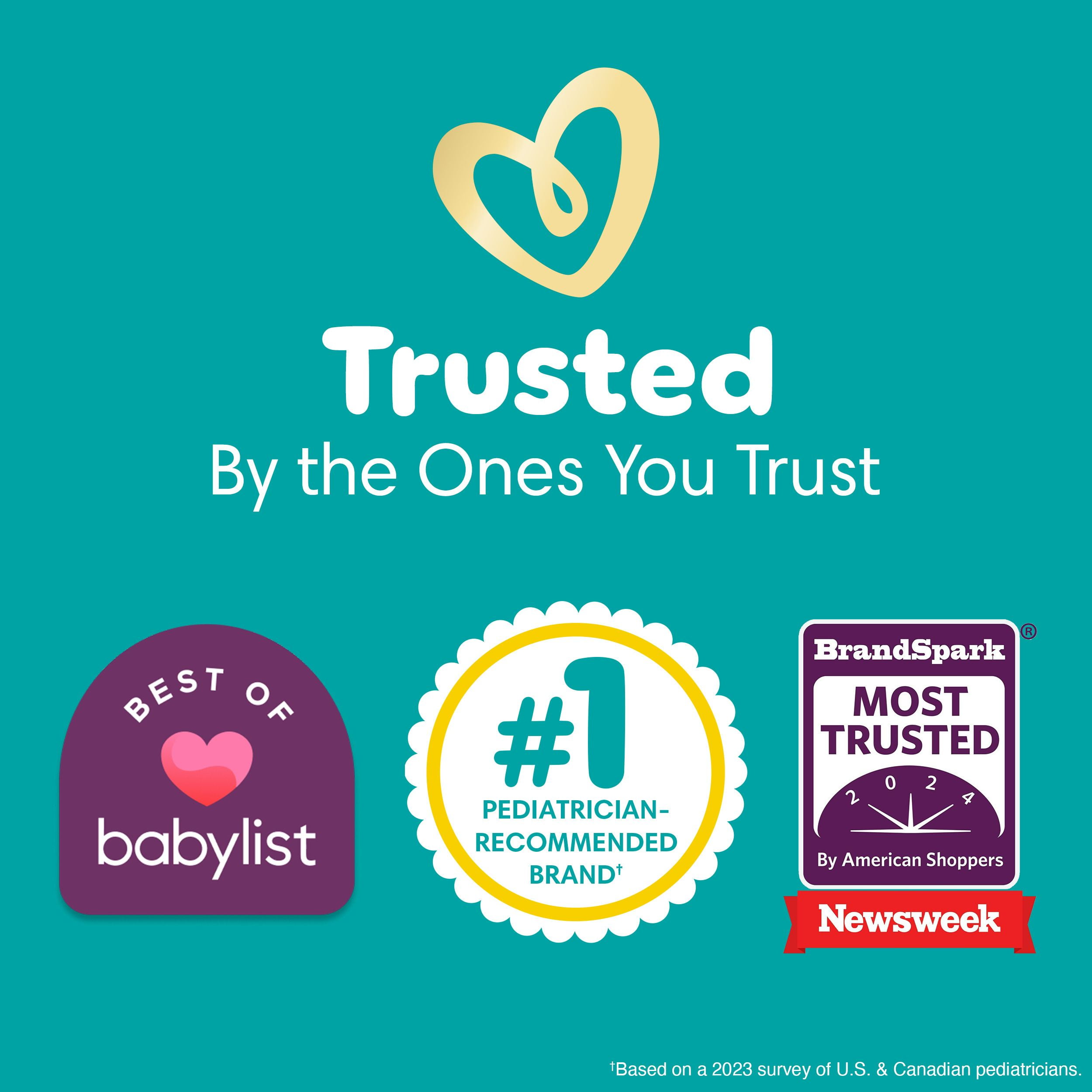 Couches Pampers Swaddlers, absorbantes, gardent bébé au sec et confortable, couche jetable pour bébé sans danger pour la peau, taille 8 ( [30 lb et plus]) 58 Unité