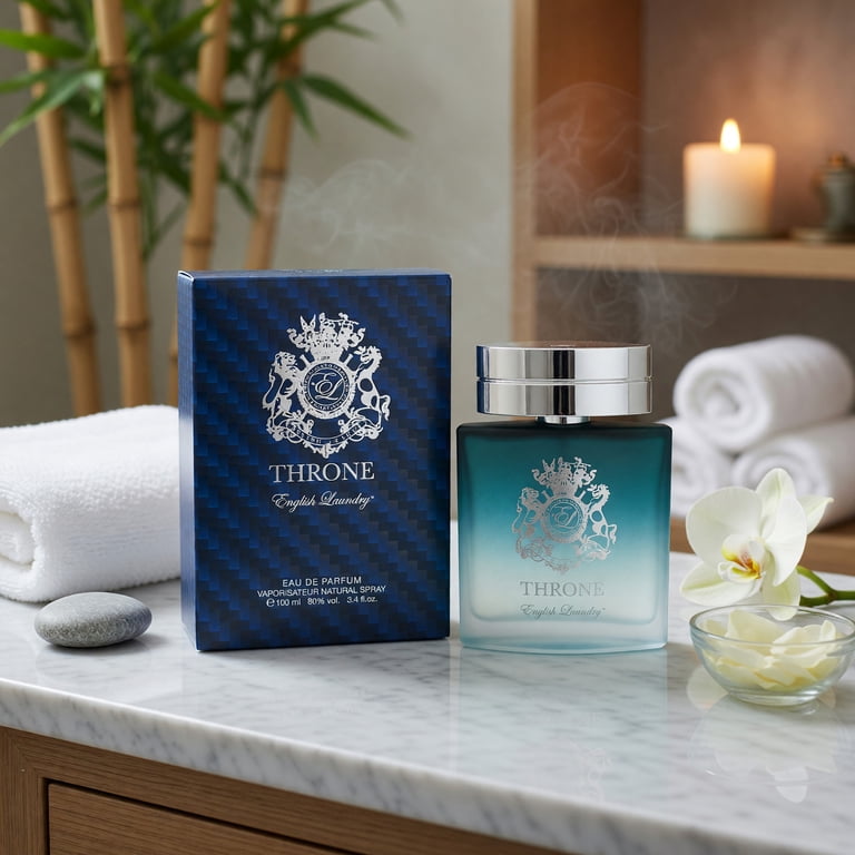 English Laundry, EDP Spray for Men, 3.4 oz, Throne with Bergamot