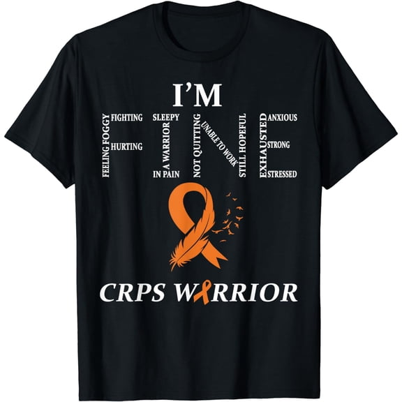 RSD CRPS Warrior T-Shirt RSD CRPS Awareness Tees