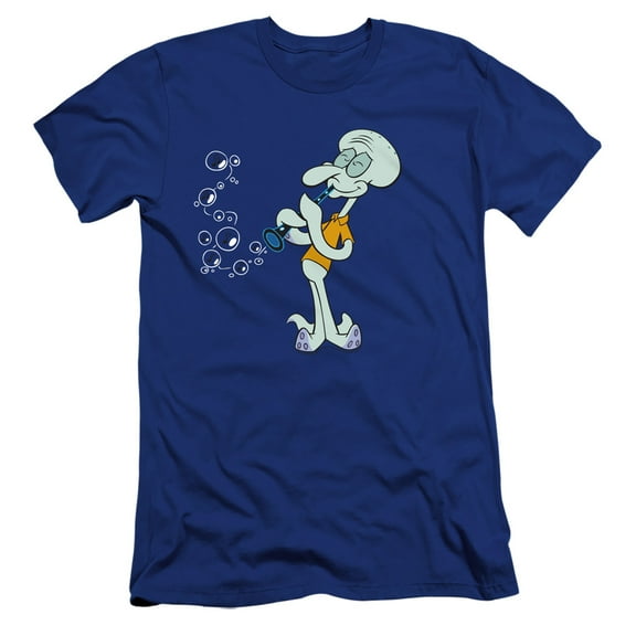 Spongebob Squidward's Clarinet Unisex Adult Canvas Brand T Shirt