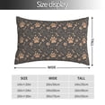 thumbnail image 2 of Fotbe Animal Paw Funda de Almohada Decorativa Estilo Occidental, Lujo en Algodón, Fundas para Almohadas King, Cojín Estampado para Decoración del Hogar-14"x20", 2 of 6