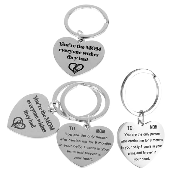 AURARMLET Lovely Pendant Keychain Chic 4Pcs