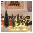 thumbnail image 6 of Mini Christmas Tree, Small Pine Tree with Wooden Bases for Xmas Holiday Party Home Tree Decor (Green 4pcs), 6 of 9