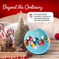 thumbnail image 4 of Colorful Baubles Ornament - Festive Hanging Holiday Decor - Shiny Christmas Tree Ornaments - Christmas Balls Ceramic Ornament - 3 Inch Christmas Tree Round Ornament - Xmas Holiday Decor ORNW0238, 4 of 5