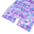thumbnail image 2 of Leotards for Girls Gymnastics Toddler Dance Biketards Mermaid Unicorn Athletic Dance Wear Shiny Mermaid Purple, 2 of 7