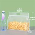 thumbnail image 1 of 10pcs Reusable Silicone Leakproof Food Storage Bags - Perfect For Nut, Grain, Vegetable, Fruit & Snack Storage - Kitchen & Travel Organizer!, 1 of 5
