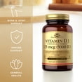 thumbnail image 4 of Suplemento de Vitamina D3 Solgar 125 mcg 5000 UI 120 Cápsulas, 4 of 6