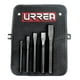 thumbnail image 1 of Juego De 5 Cinceles 5/16 -3/4 86a Acero Microaleado Urrea Urrea 86A, 1 of 2