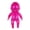Hot Pink, variant on Topoo Hot Pink Glitter Humanoid Squeeze Gadget Stress Management Tool Event Accessory Celebration Supply 3.94 Inch