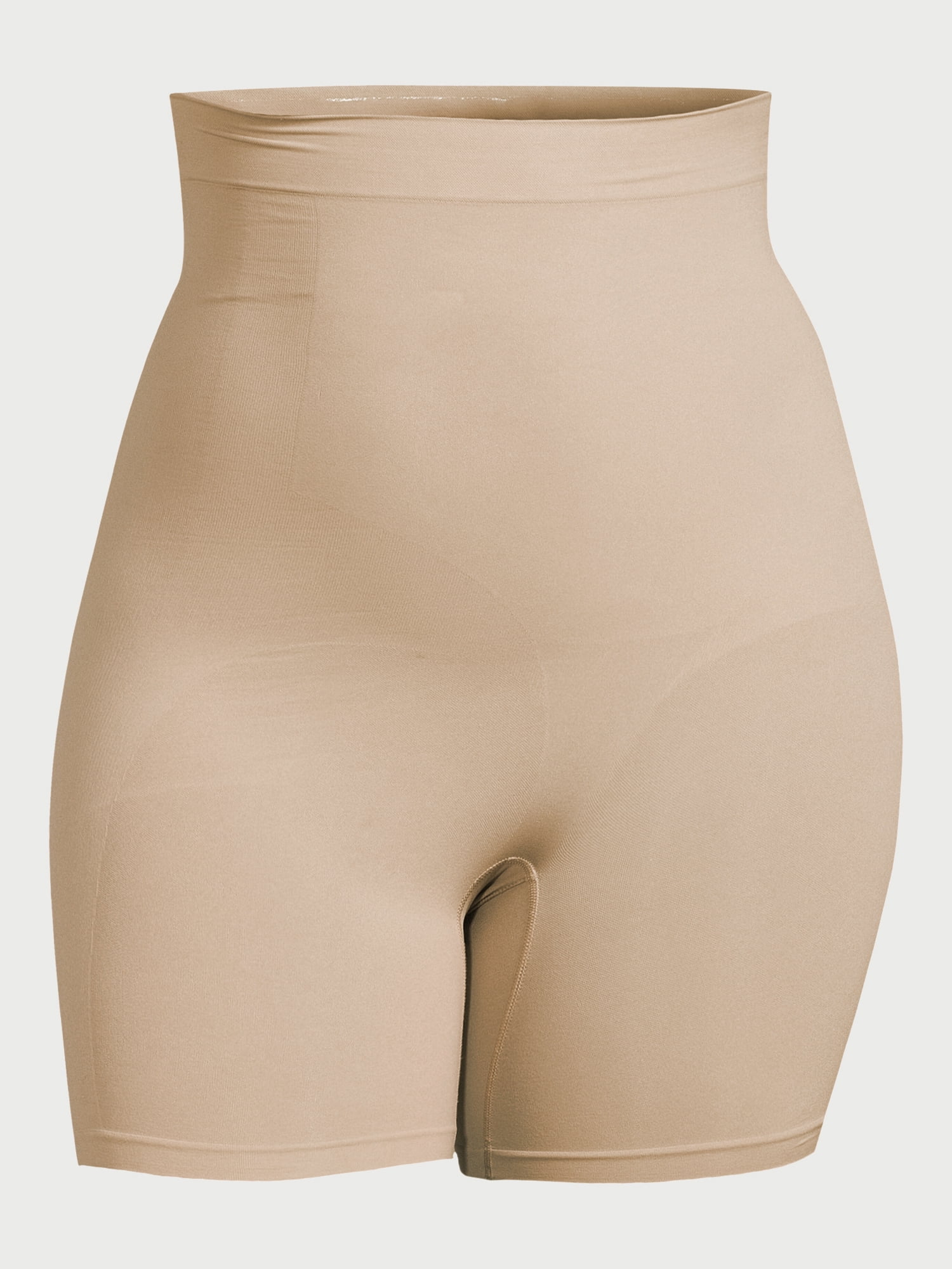 Joyspun Women’s Seamless Sculpting High Waisted Thigh Shaper, Sizes S-XXXL