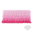 thumbnail image 1 of Gradual Color Changing Cake Skirt for Birthday Wedding Celebration Events, 1 of 3