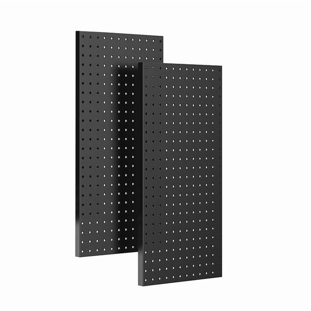2 Pcs Planche à Ongles Panneau Mural Garage Outil Planche de Rangement Planche Perforée Organisation et Rangement d'Entrepôt Planche à Ongles