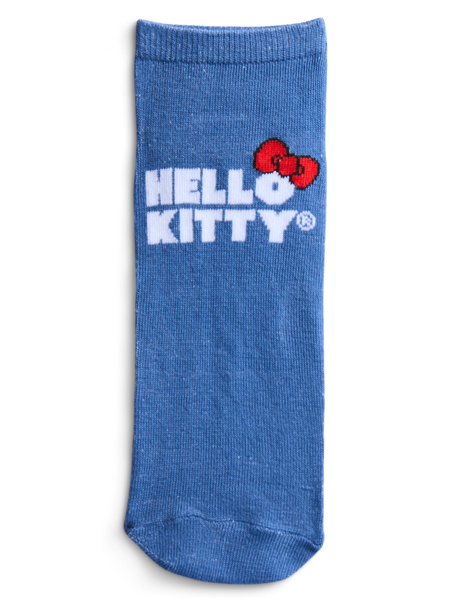 Hello Kitty Womens' Low-Cut Socks, 10-Pack, Sizes 4-10