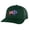 Alpine Green, variant on American Bison Hat - Embroidered Flag Design - Patriotic Bison Trucker Hat Snapback (Black)