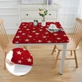thumbnail image 2 of Awypu Stars Square Tablecloth 100% Polyester Fiber 36*36, 2 of 8