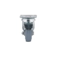 thumbnail image 3 of Richelieu Hardware - F24785 - Industrial Gray Rubber Casters - Swivel with Brake - Gray  Finish, 3 of 3