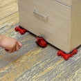 thumbnail image 2 of Heavy Duty Furniture Mover Kit - 5pcs Lifting Sliders for Easy Transport and Relocation Tool Set, 2 of 5
