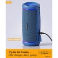 thumbnail image 6 of TREBLAB HD77 – Waterproof Bluetooth Speaker, 30W Loud 360° Sound, Deep Bass, IPX7, TWS Pairing, RGB Lights, 20H Battery, Portable Wireless Speaker for Outdoor, Beach, Camping, Party, Travel, 6 of 9