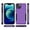 Purple+Black, variant on for iPhone 14 Case, Phone Case Heavy Duty 2 in 1 Full Body Rugged Shockproof Hybrid Hard PC Soft TPU Bumper Drop Protective Girls Women Boy Men Covers for iPhone 14, Purple+Black