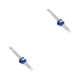 thumbnail image 2 of Riwesomey Regla de trazado de acero inoxidable de 30cm, regla portátil anticorrosiva de ángulo para carpintería, reglas metalúrgicas, accesorios Azul 2piezas Riwesomey CBP582108, 2 of 5