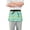 Cute Frogs with Big Eye, variant on Happy Pineapple Server Apron with 3 Pockets Waterproof Waitress Waist Short Apron for Man Woman 12 Inches