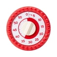 thumbnail image 3 of Temporizador visual que ahorra espacio, elegante, ligero y práctico para la gestión del tiempo. Rojo, 3 of 9