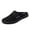 Black, variant on Women's Slip On Flat Sneakers Orthopedic Sandals with Arch Support Slippers Breathable Knitted Mesh Comfort Soft Closed Toe Non-Slip Mules Sneakers