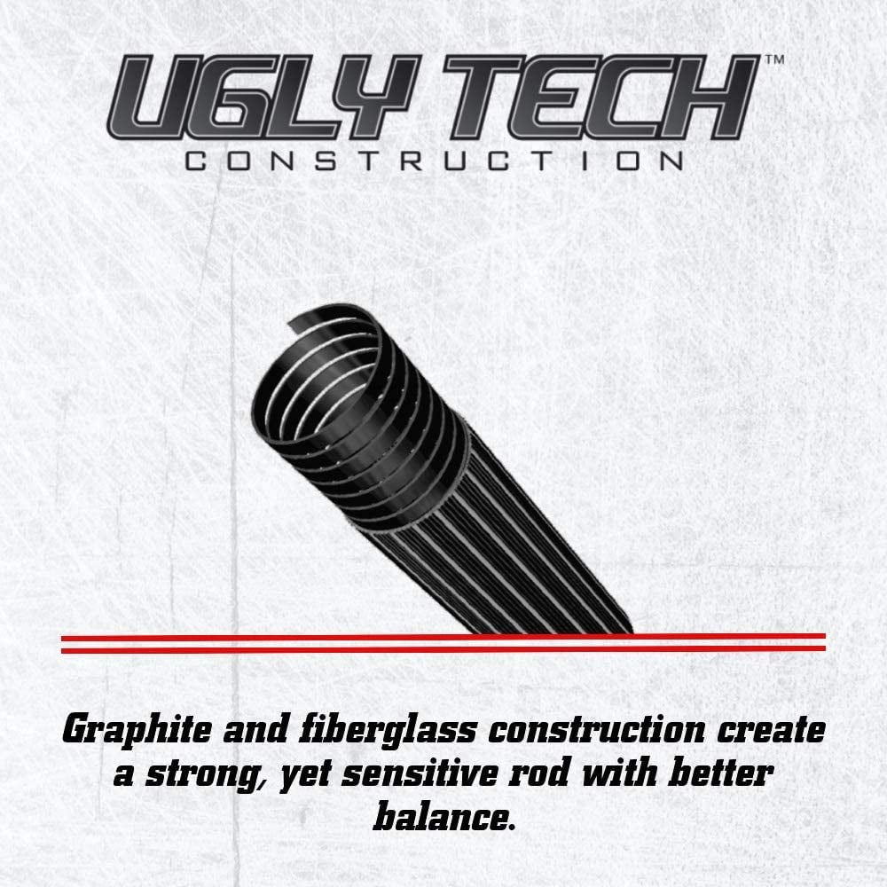 Ugly Stik Elite Salmon/Steelhead Spinning Rod, 9' Medium Light Fishing Rod, 2 Piece