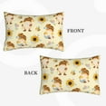 thumbnail image 4 of Bixox Watercolor Bee Honey Printed Pillow Protector,Super Soft Ideal for Home,Guests,Rentals - 20"x30", 4 of 8