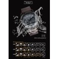 thumbnail image 2 of Temporizador MINI Focus Fashion 3ATM reloj de cuarzo a prueba de agua de cuero genuino deportivo estilo militar cronógrafo hombre reloj de pulsera casual Masculino Relogio + caja 1 1, 2 of 3