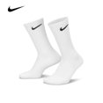 thumbnail image 2 of Calcetines deportivos unisex ligeros Nike Everyday originales para hombre y mujer, 3 pares, calcetines blancos Train Middle Barrel, tallas SML XL SX7676, 2 of 5